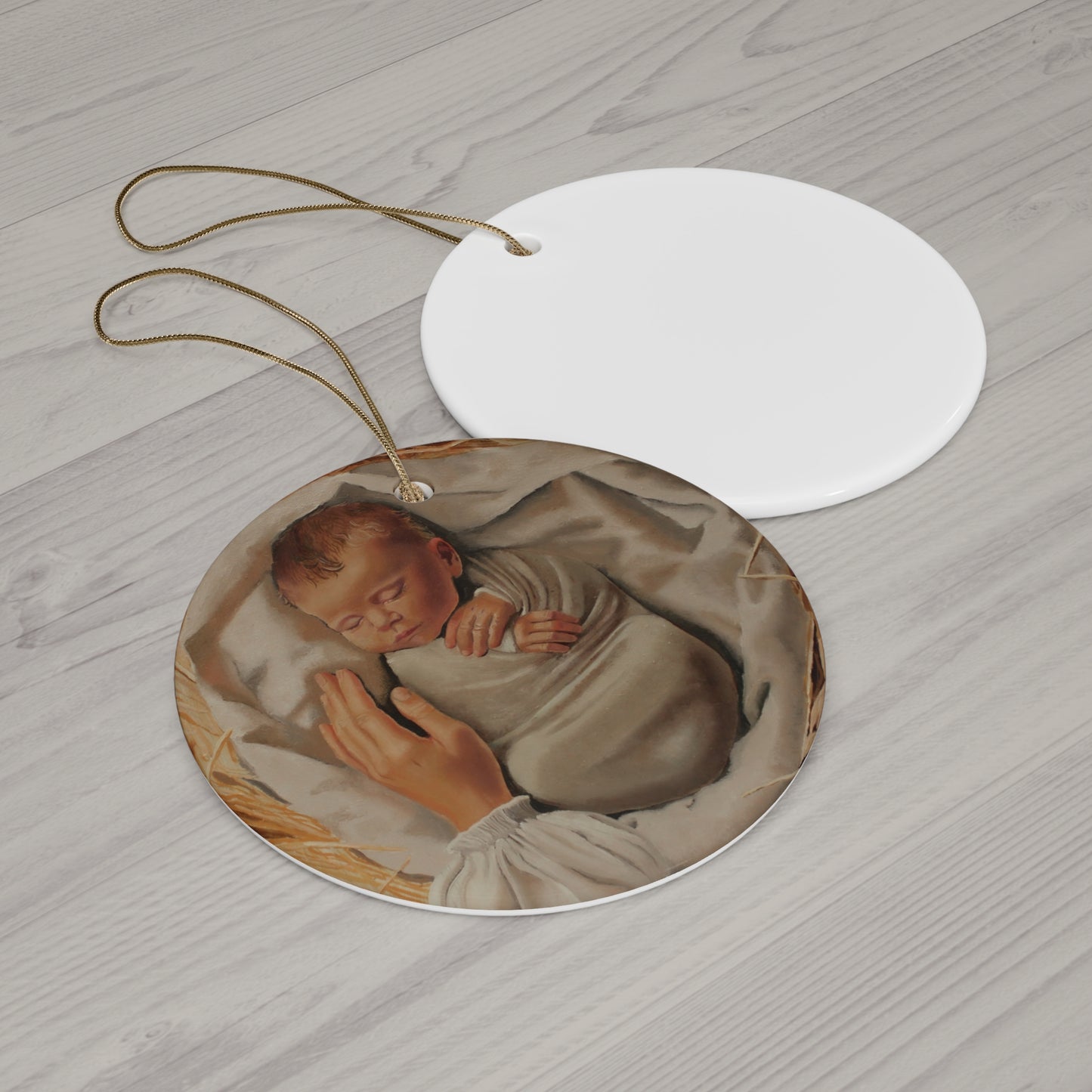 Prepare Him Room Ceramic Ornament